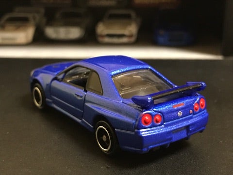 頭文字D BNR34 GT-R(パープルシャドウ) | ミニカー・ライフ ときどき