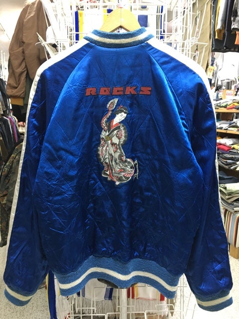 OZONE ROCKS オゾンロックス リバーシブル 刺繍 東風 スカジャン 龍 蛇