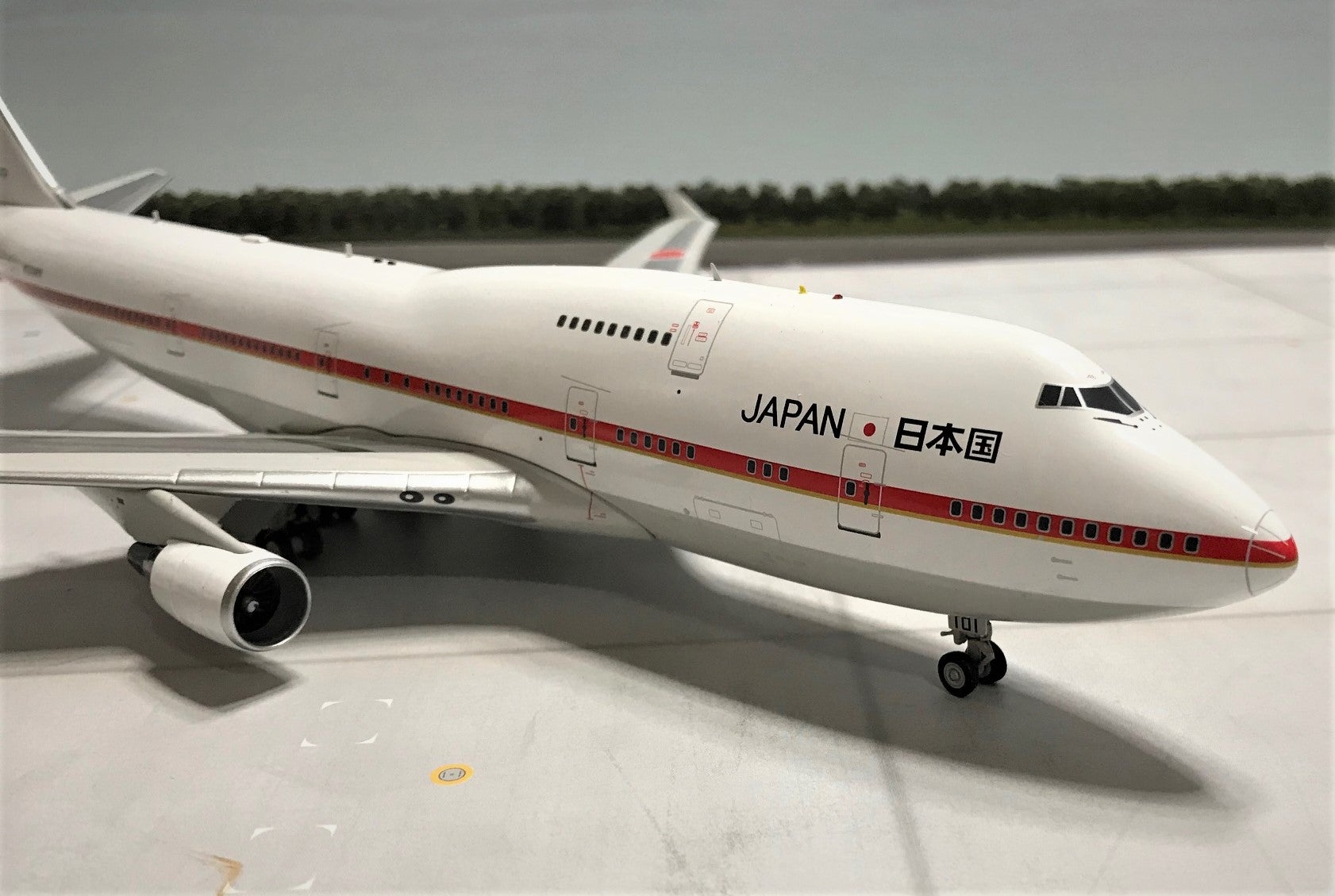 日本国政府専用機 ボーイング747-400 1/200 ダイキャストモデル | 趣味