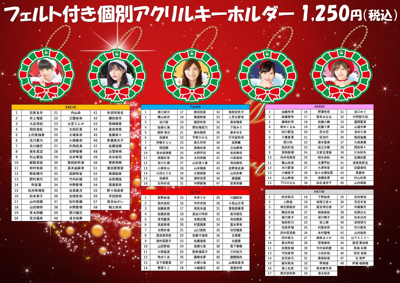 AKB48 大握手会 全国握手会 グッズ・生写真販売のお知らせ | AKB48