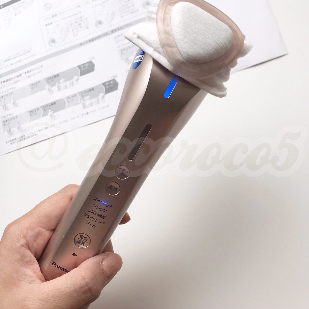 使ってみました】パナソニック 美顔器 イオンエフェクター EH-ST97