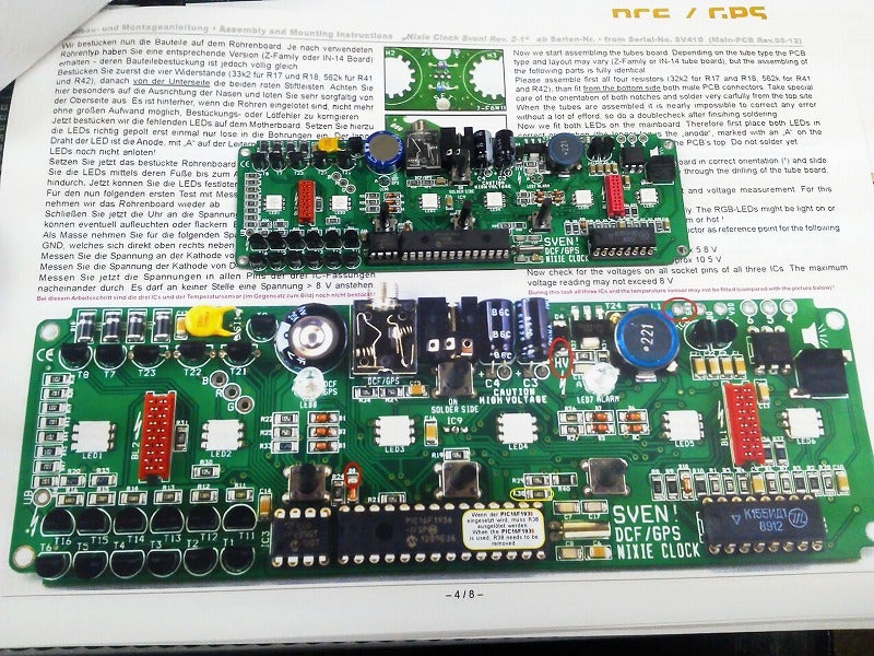 RFT/Z574M Nixie Clock | Garage Full Scale 奮闘記 - Amebaブログ