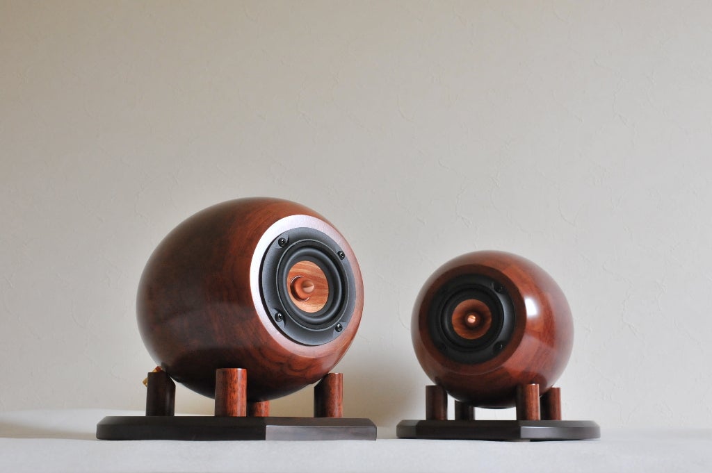 PARC Audio DCU-F101W2 卵形ラウンドフォルム Wood Eggスピーカー