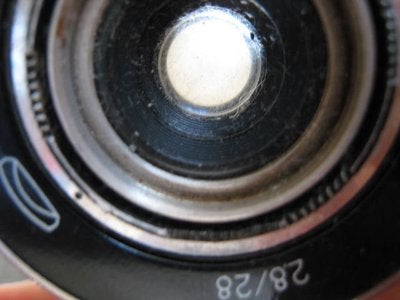CHAIKA用INDUSTAR-69(28mm F2.8)レンズクリーニング | 見よう見まねの
