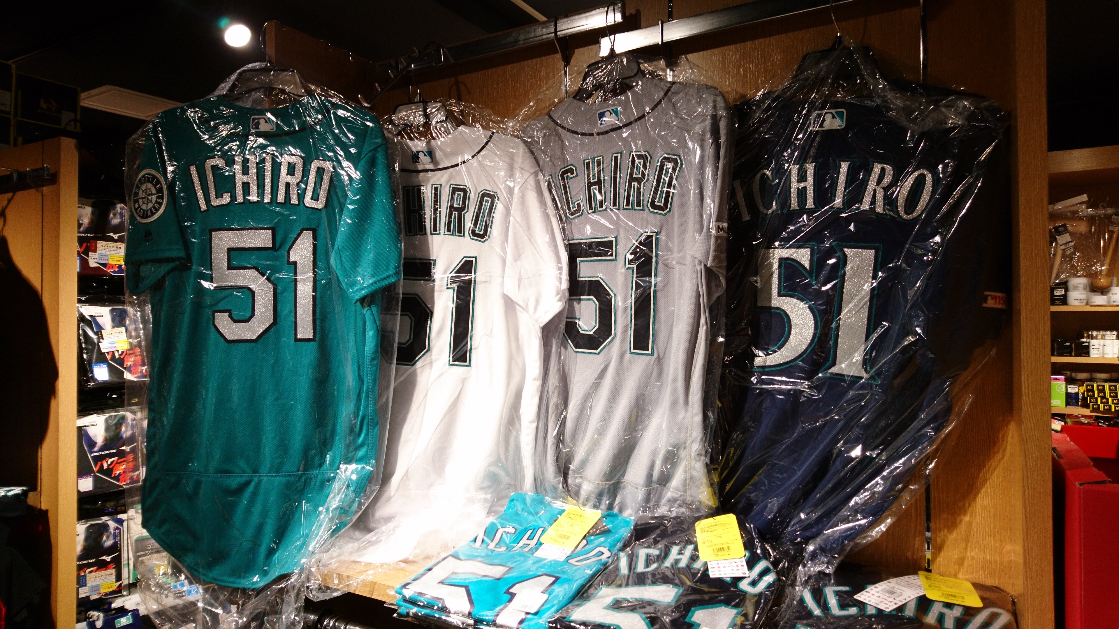 2,500】イチロー選手 オーセンティックユニフォーム最終入荷