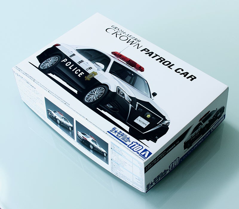 製作記 アオシマ 1/24 GSR214 クラウン パトカー (6) | プラモ日記 青22号