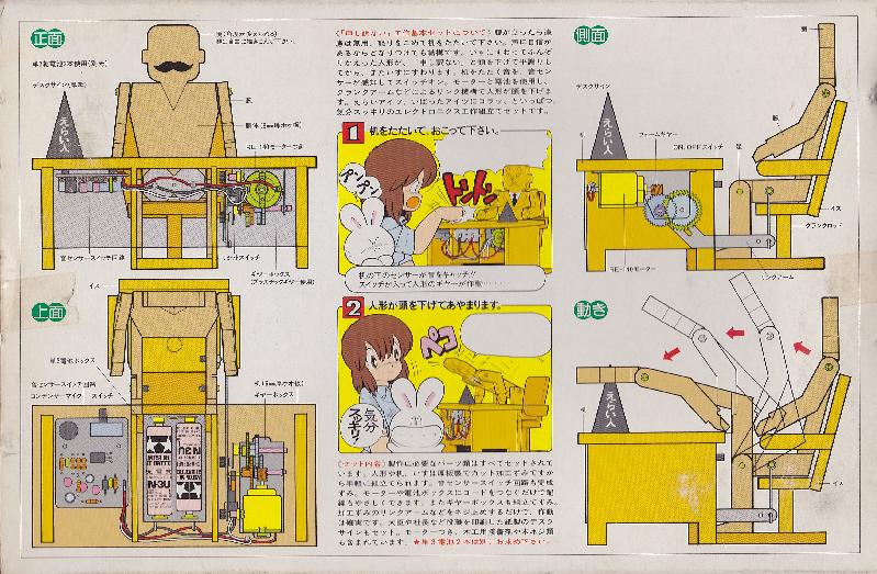 おもしろ工作シリーズ№2 「申し訳ない」工作基本セット