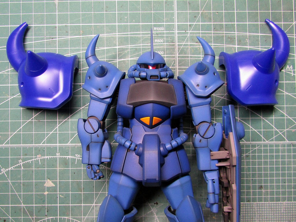 愚夫魂】HY2M 1／60 グフ その2 | まえだのModeling Dialy