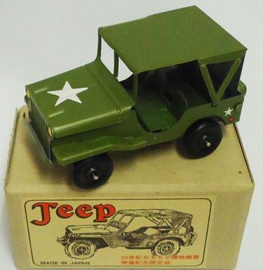 有形民族文化財になった戦後第1号のブリキ玩具「ジープ」 | 昭和