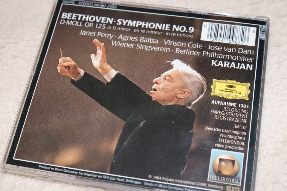 1988年5月4日 カラヤン／ベルリンフィル コンサート | ホンダ