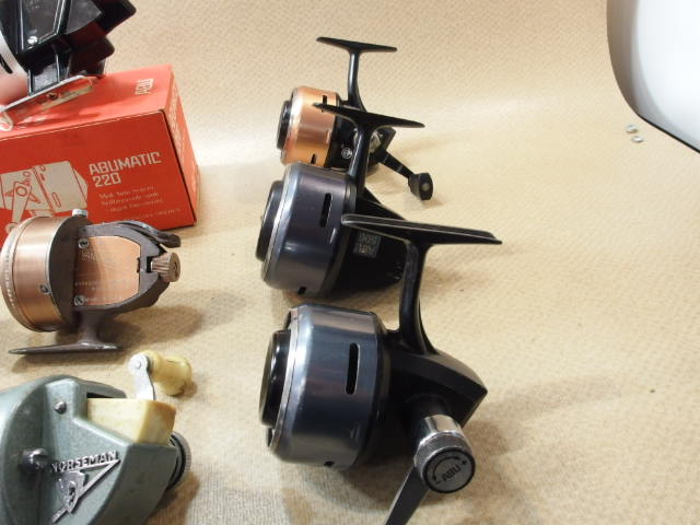 オールド スピンキャストリール , クローズドフェイスリール 11台入荷