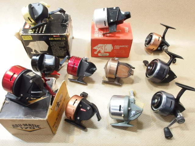 オールド スピンキャストリール , クローズドフェイスリール 11台入荷