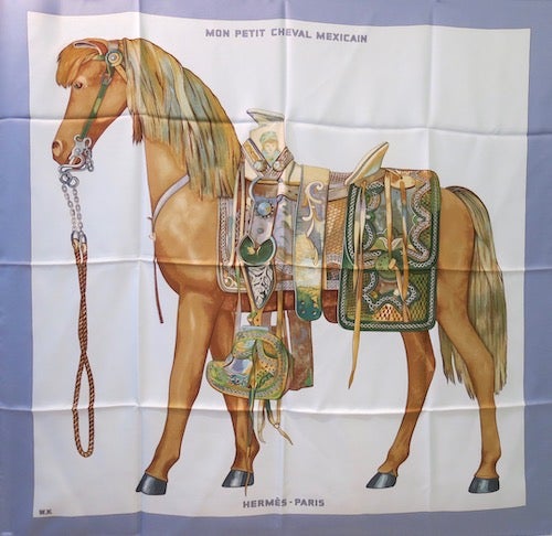 HERMES エルメス スカーフ 2009年 Mon Petit Cheval Mexicain | 【Kio
