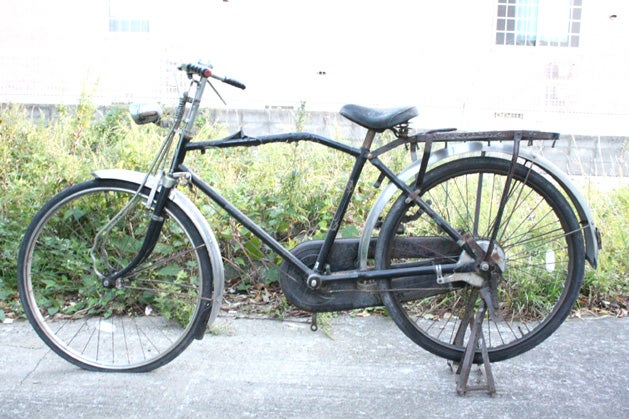 自転車バイク用のベースに！ ゼブラ自転車製 運搬自転車 存在感