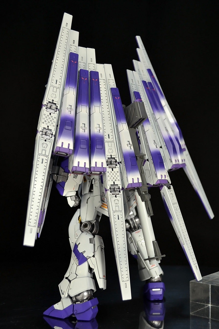 RG νガンダム ダブル・フィン・ファンネル装備型 塗装 | @in's Hobby Room