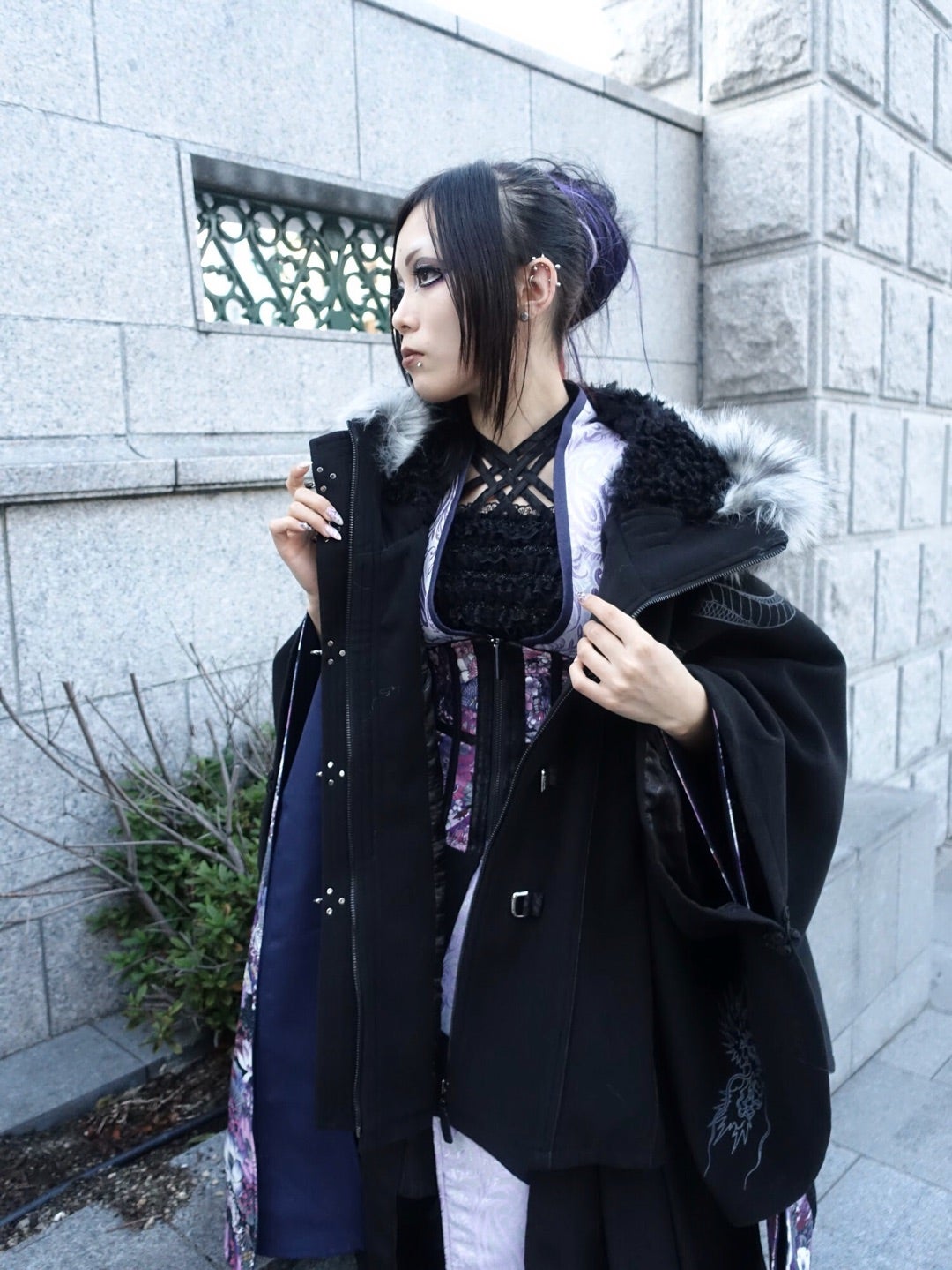 和ゴスのアウターにはポンチョがおすすめ | キューティーフラッシュ