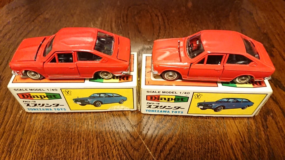 ダイヤペット 183&227 トヨタ カローラ スプリンター | retorotoys の