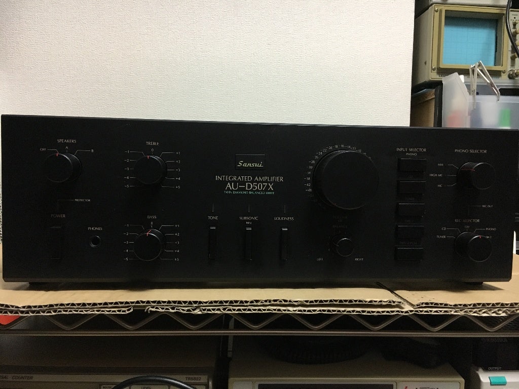 SANSUI AU-D507X | 色々なものを弄ってます(´∀｀)