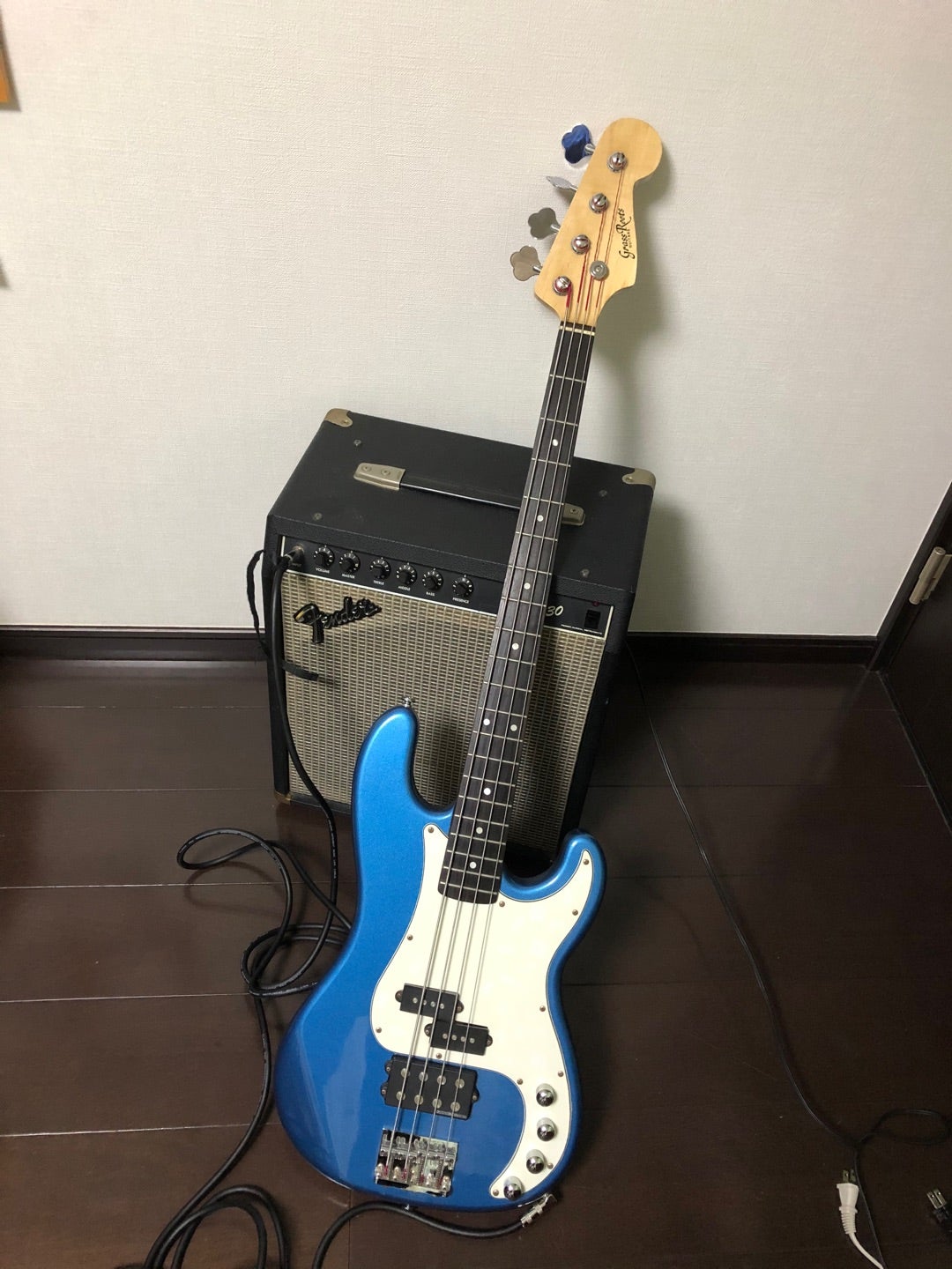 弾いてみた。GrassRootsのG-PB45PM(ハイスタ難波モデル) | 好きに勝手