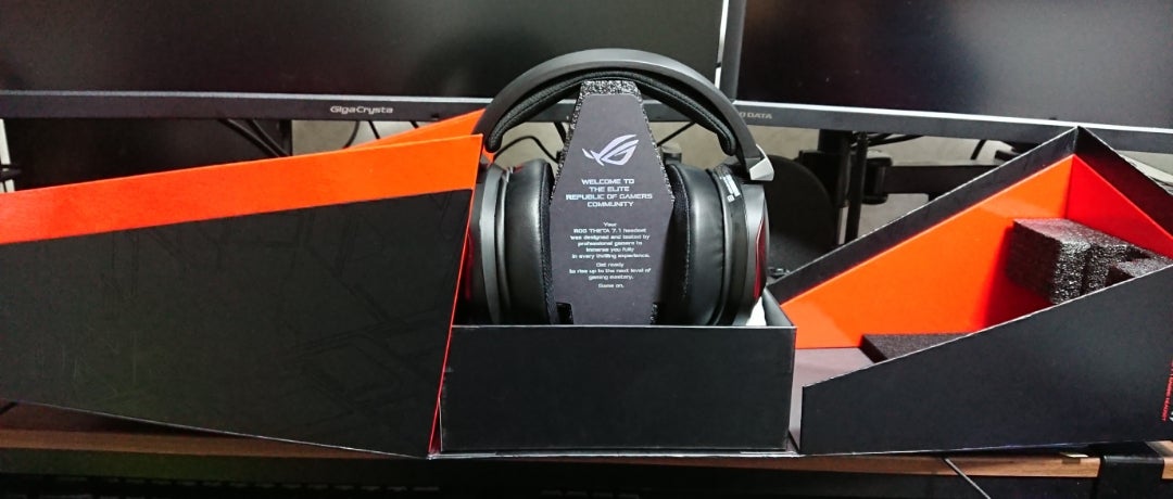 買っちゃった]ROG Theta 7.1 ゲーミングヘッドセット レビュー 追記