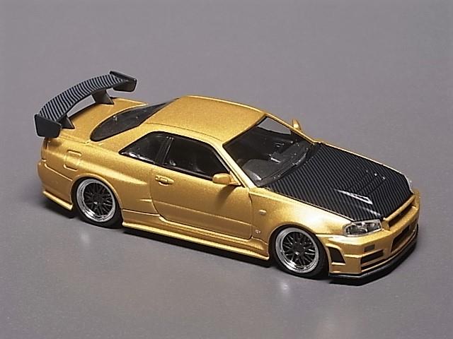ignition model 1/64 Nismo R34 GT-R Z-tune Gold | JUN_Kのブログ