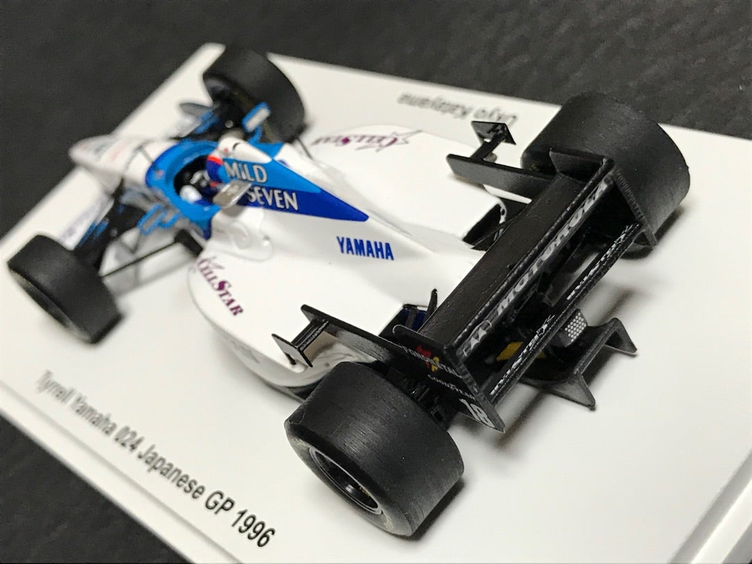 1996 日本GP ティレル ヤマハ 024 #18 | エイトプリンのミニカー中心の