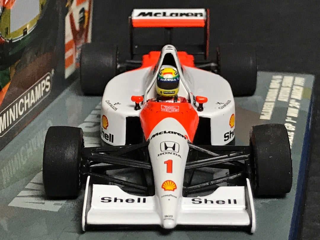 1991 F-1 ブラジルGP MP4/6 セナ | エイトプリンのミニカー中心の