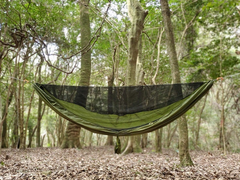 Cocoon Ultralight Mosquito Net Hammock | 宗像山道具店 by GRIPS