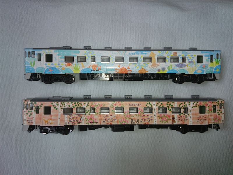 祝！TOMIX キハ40 北海道の恵み（道南：海の恵み、道央：花の恵み