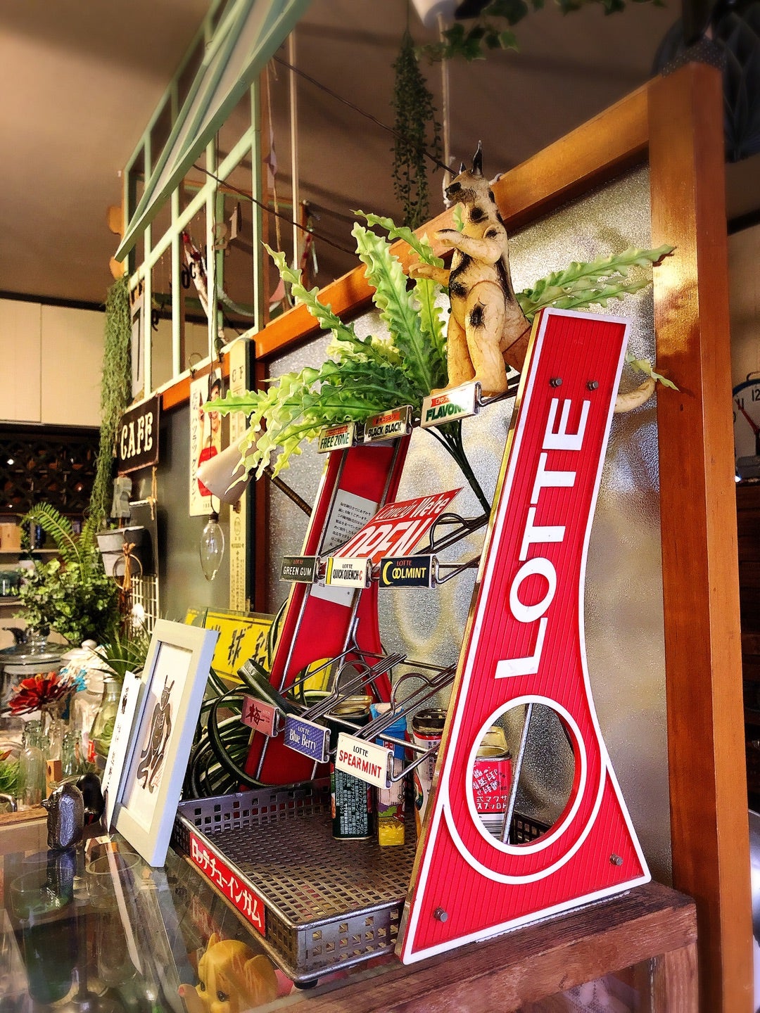 昭和レトロ】ロッテのガムのディスプレイラック | 猫汁の小部屋＊2号室