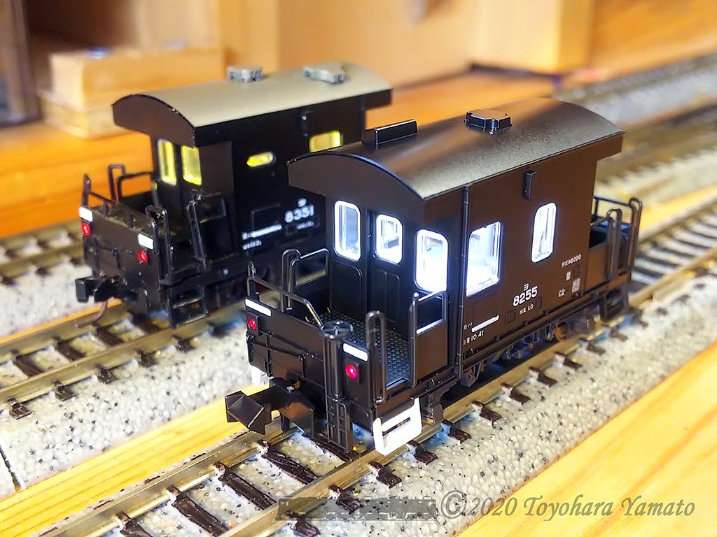 Nゲージ KATO ヨ8000入線（結局自己流室内灯．．） | 重単5175 ～鉄道