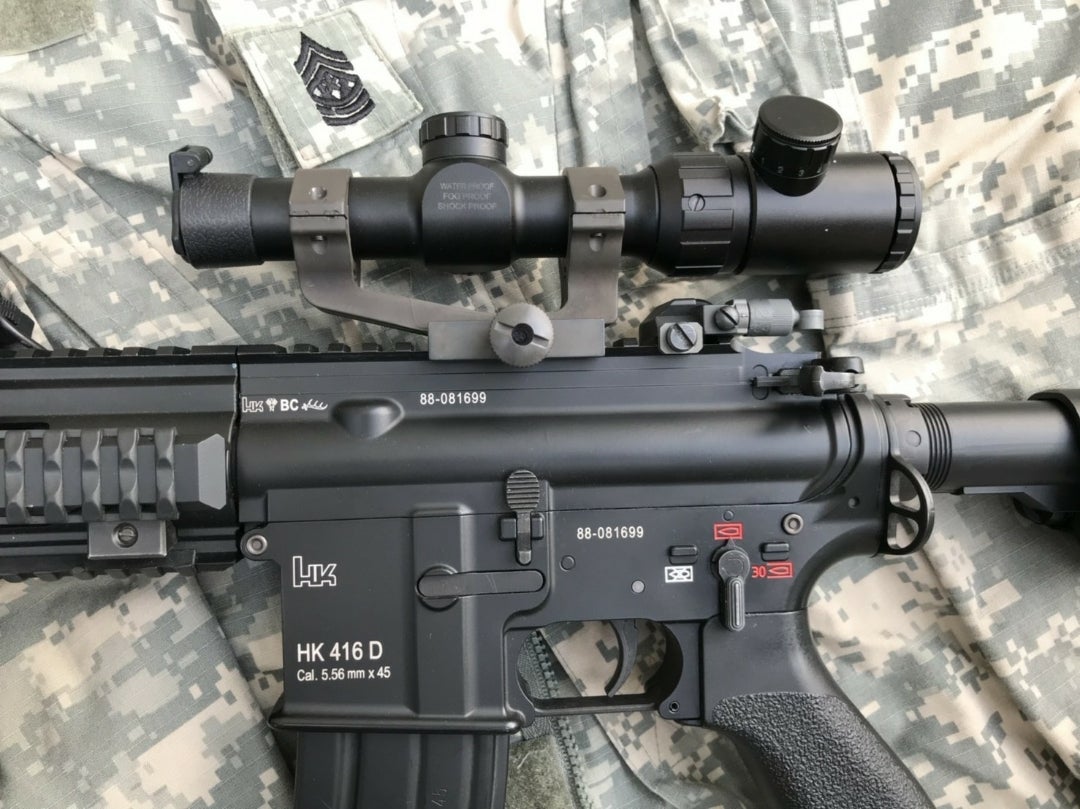 マルイ次世代電動ガンHK416Dのスコープマウント変えてみた | hiro3の
