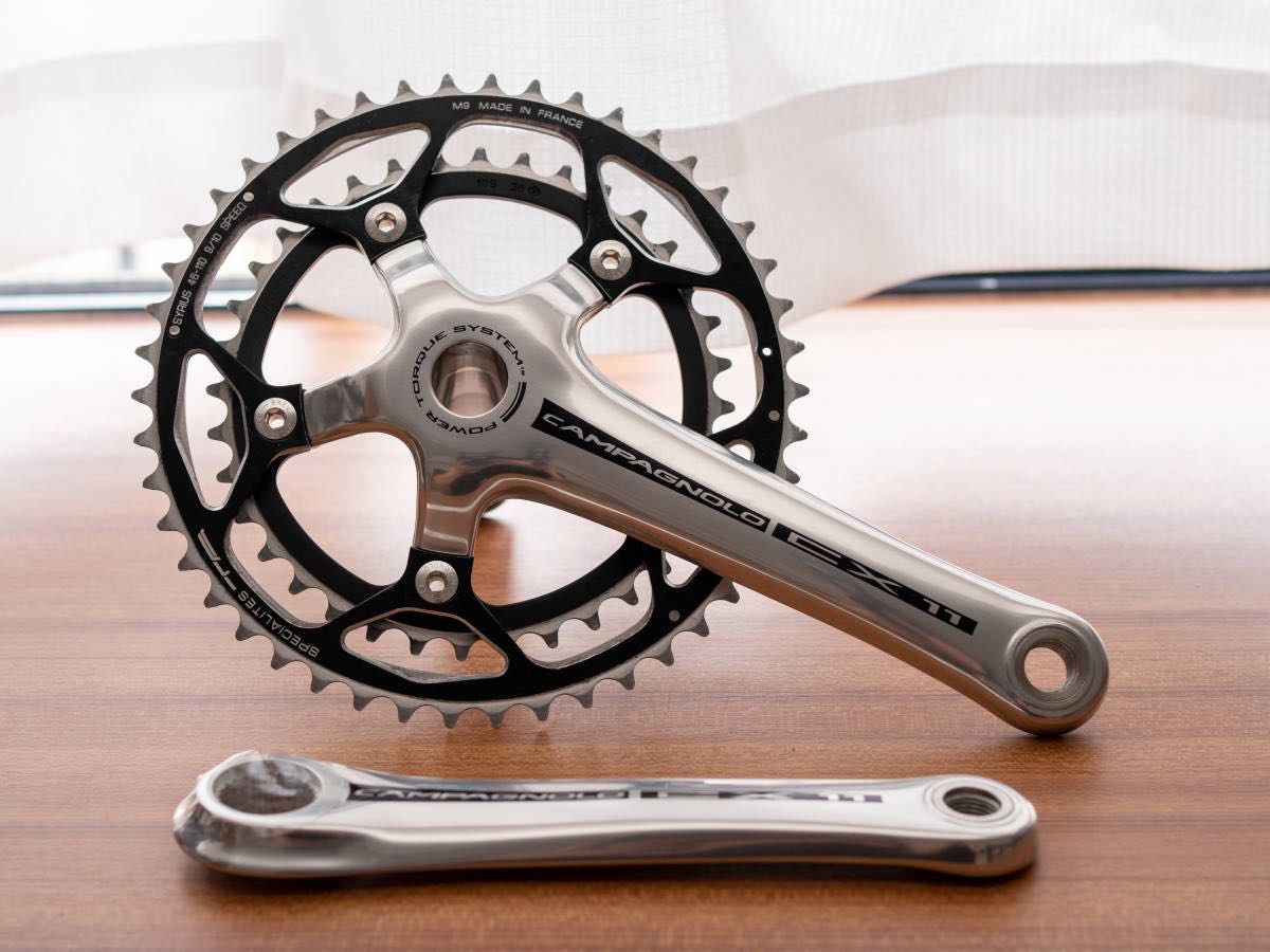 アルミカラーのクランクセット | CAMBIO工房