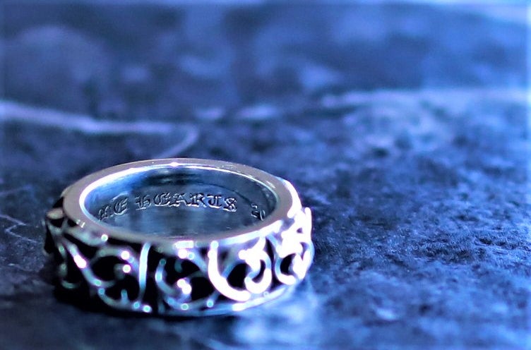 CHROME HEARTS (クロムハーツ) : エタニティ ヴァイン バンド リング