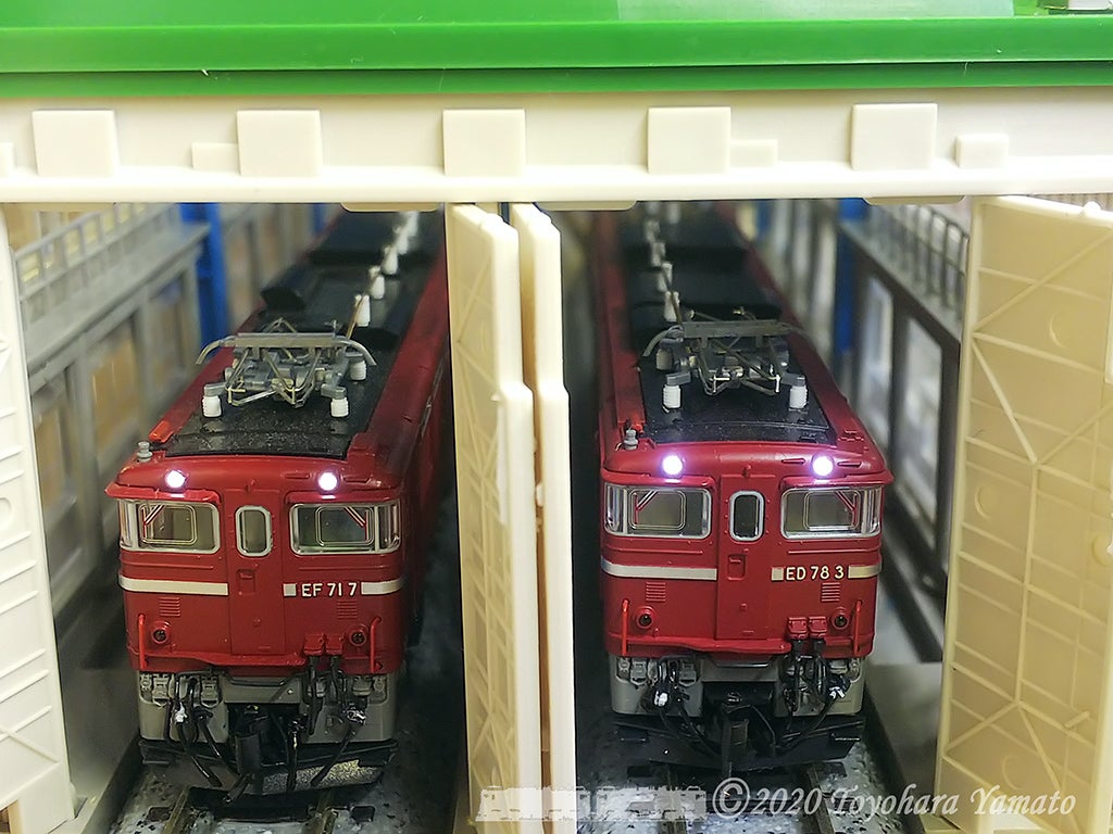 Nゲージ 機関庫(電車庫？)が付きました[実車写真あり] | 重単5175