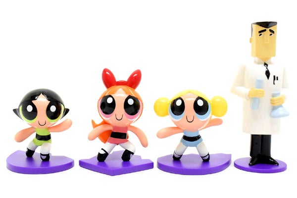 The Powerpuff Girls/パワーパフガールズのPVCフィギュア各種