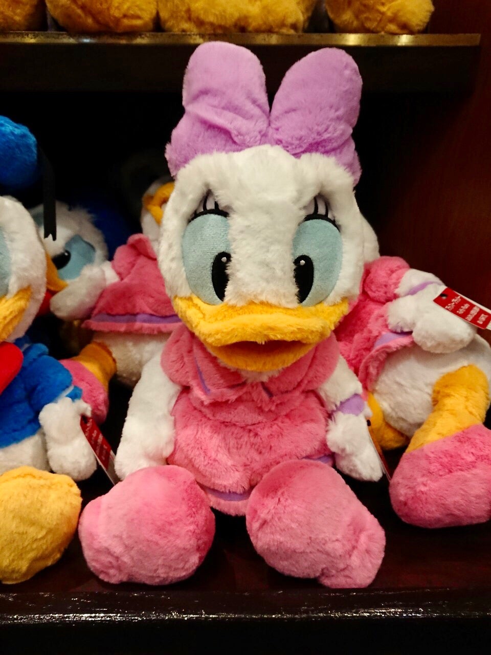 ふわふわの抱き心地♡ドナルド・デイジーのフラッフィープラッシー