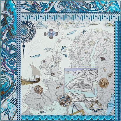 エルメス もう購入できないであろう名作カレ③～アリーヌ・オノレ