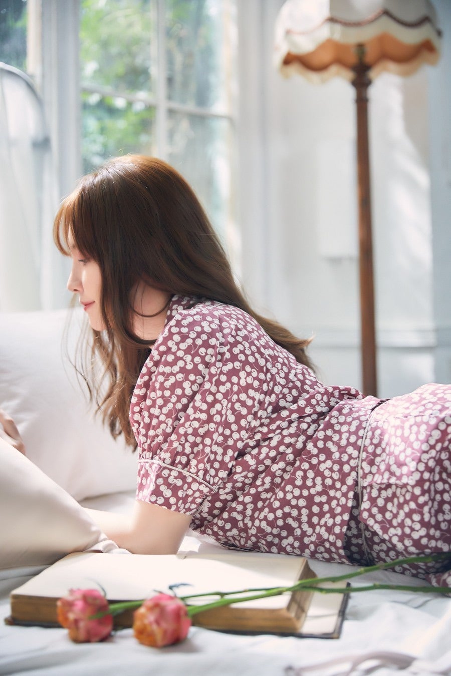 Cherry Pattern PJ Set | ♡herliptoこれくしょん♡