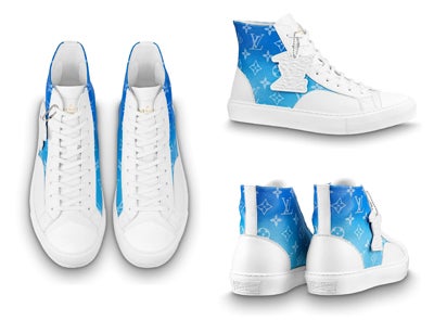 ルイ・ヴィトン 「タトゥー・ライン スニーカー（ハイトップ