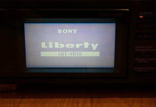 たった1,000円で浸る懐古．．．SONY LIBERTY LBT-V810のイコライザ入手