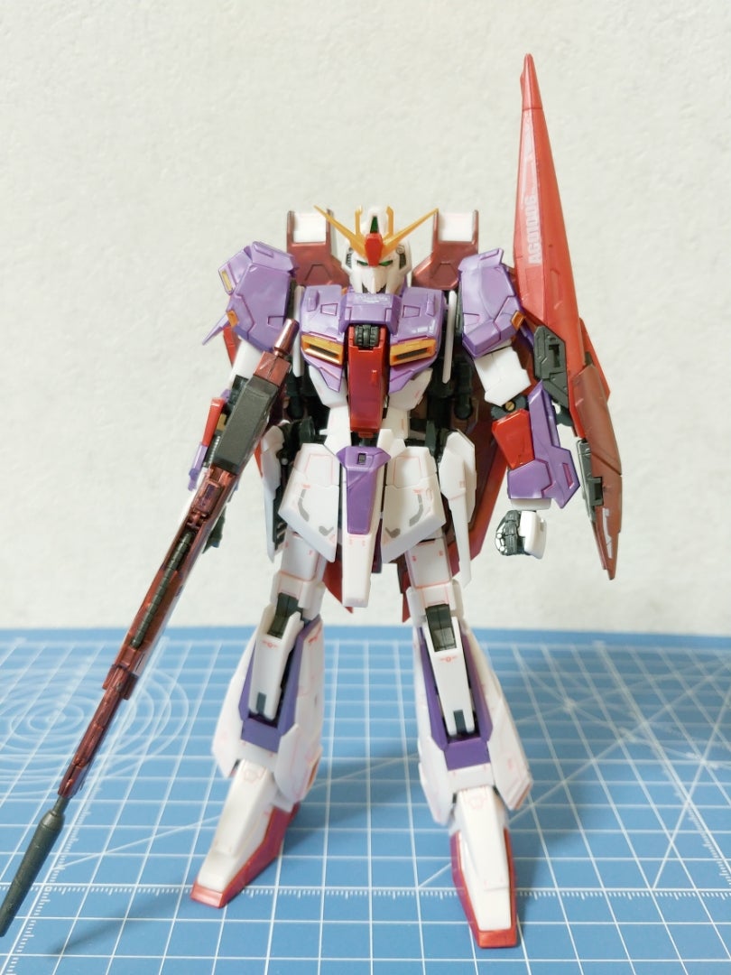 RG 1/144 ゼータガンダム(バイオセンサーイメージカラー)レビュー
