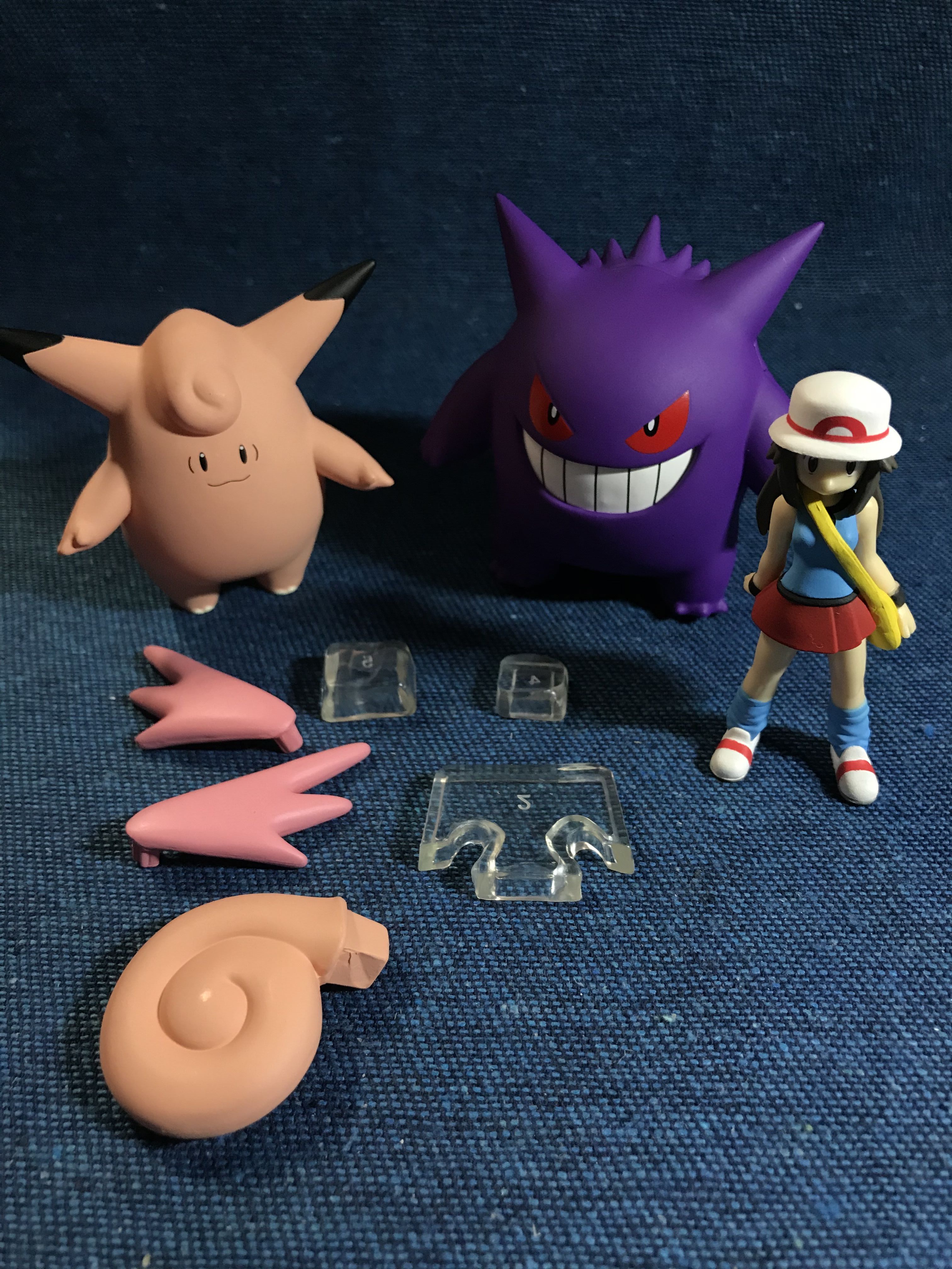 ポケモンスケールワールド カントー地方 リーフ＆ピクシー＆ゲンガー