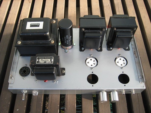 送信管RCA 843シングル・アンプの改造②/ドライブ段の検討 | 真空管