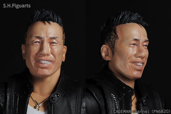 S.H.Figuarts（フィギュアーツ）長渕剛【顔】だけ超詳細レビュー！可動