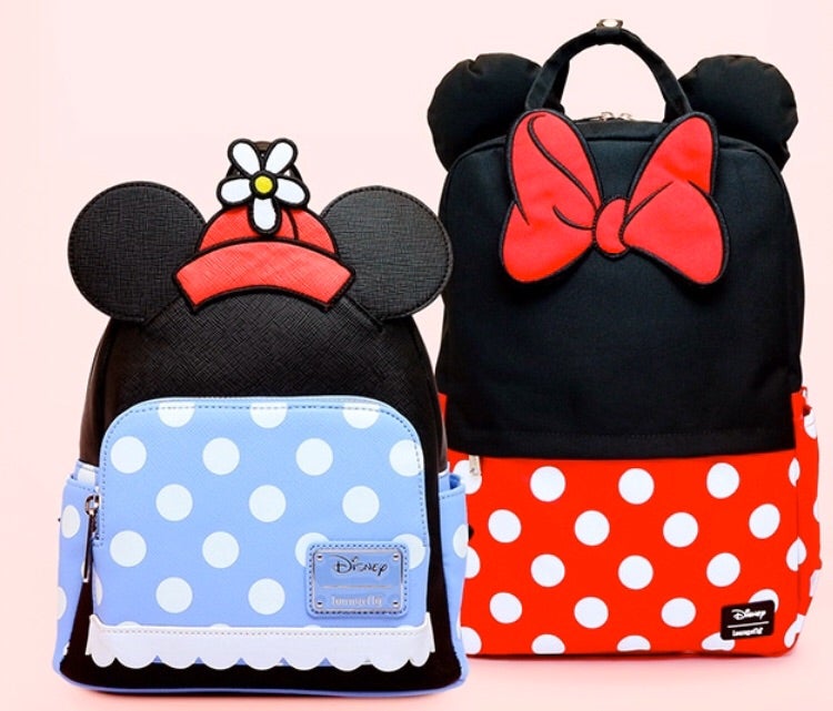 またまたストアからミニードットが可愛いリュックやバッグが発売です