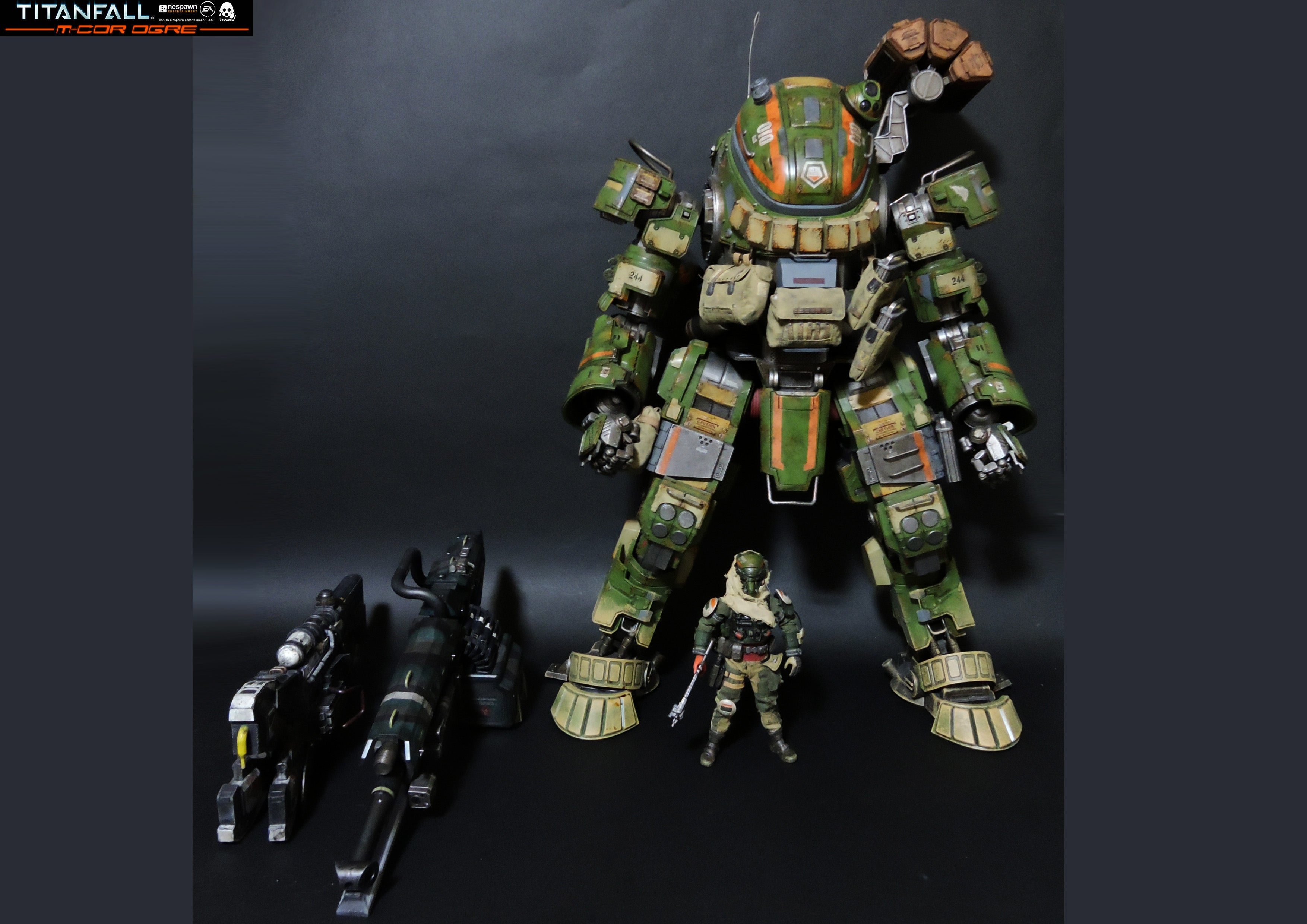 タイタンフォール1/12 M-COR オーガ threezeroストア版 その3装備