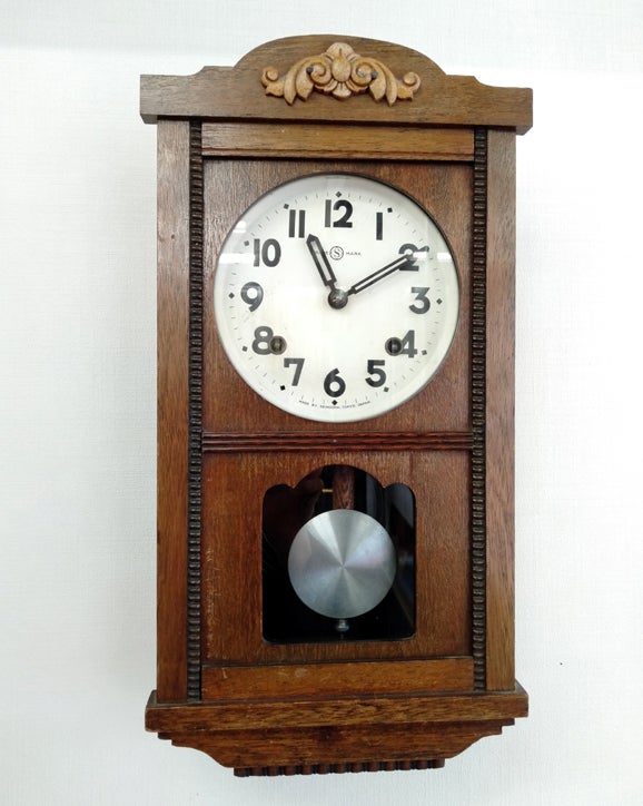 精工舎（SEIKO SHA） 昭和20年代のゼンマイ式 レトロな掛け時計 修理