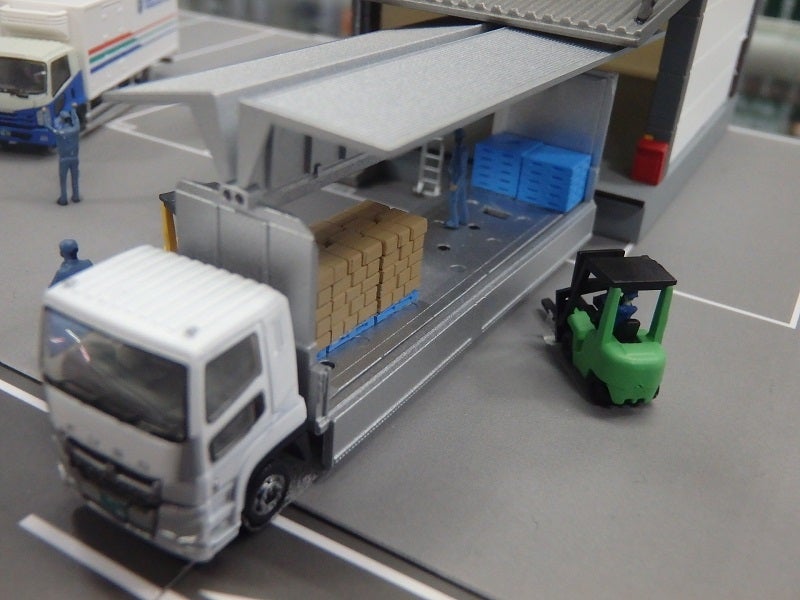 鉄道模型】GJ！はたらくのりもの百景 001 暮らしを支える物流現場