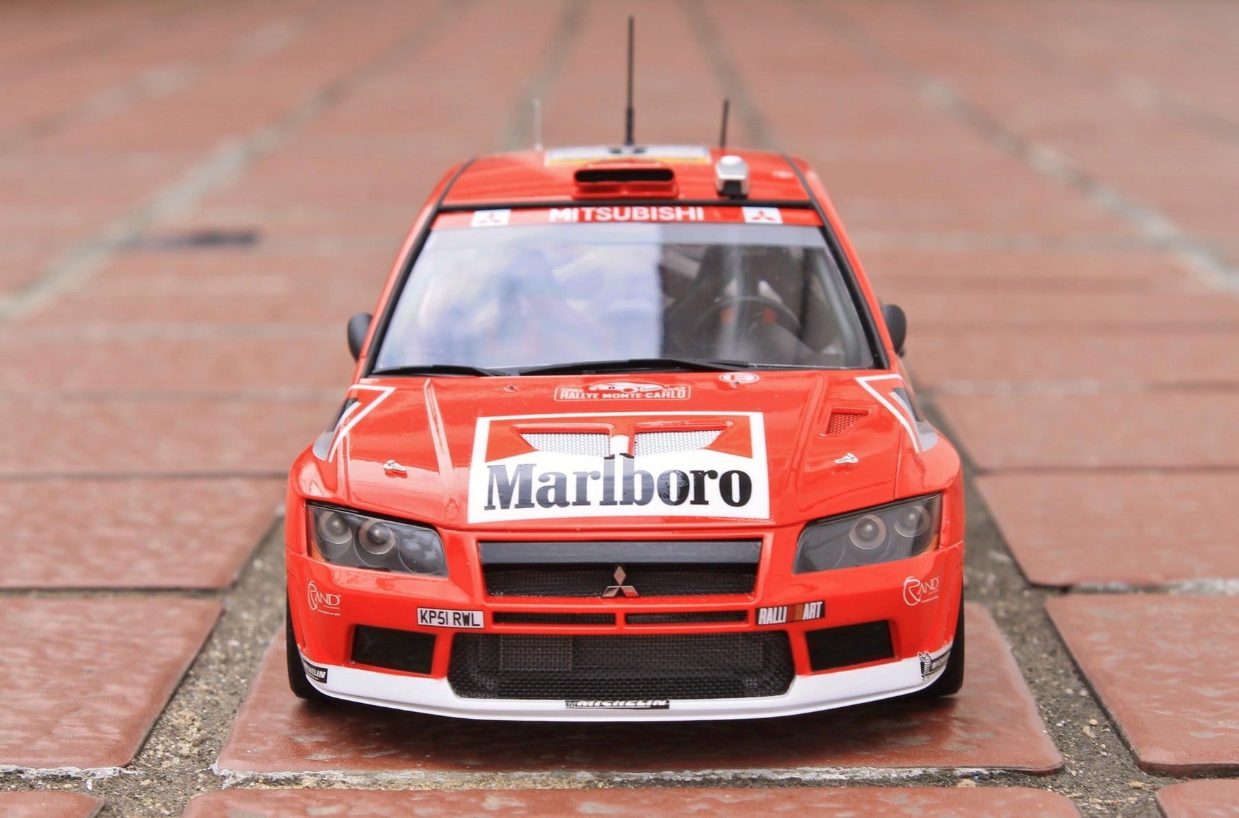 タミヤ ランサーエボリューションⅦ WRC 完成写真 | Sjとプラモデル達